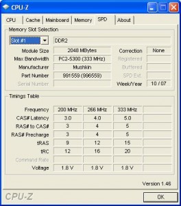CPU-Z Reading RAM Info